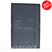 Moleskine Elegant Notebook 192 Pages Hard Leather Cover Large Gray 7.5&quot; x 9.5&quot; - £31.57 GBP