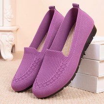 Mesh Breathable Sneakers Women Shoe Purple 36 - £15.11 GBP