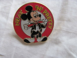Disney Trading Pin 5433: 3 Quarter Flex Pin Mickey Neat &#39;n&#39; Pretty - £4.01 GBP