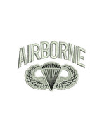 AIRBORNE Basic Jump Wings Parachutist Embroidered Polo Shirt - $569.27 MXN+