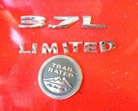 Jeep 3.7 L Limited emblem letters badge  3.7 Liberty OEM Factory Genuine... - $17.99