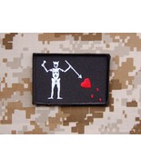 Blackbeard Pirate Flag Morale Patch Navy SEAL Team 3 Edward Teach DEVGRU... - $7.66