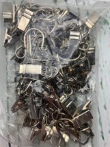 Stainless Steel S Hooks Curtain Clips 50 Pack Hanging Party Lights - $14.54