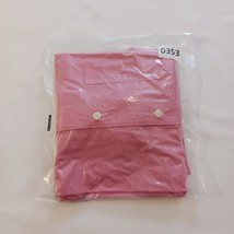 Chaps Button Down Shirt Men’s Size Medium Fuschia Short Sleeve Easy Care image 9