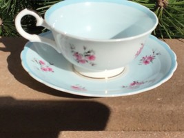 Tea Cup Saucer Susie Copper England Bone China - $11.30