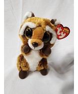 Ty Beanie Boos  Rusty the 6&quot; Raccoon  Birthday July 11 - £10.11 GBP