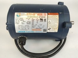 LEESON 115V 1725 RPM Pump Motor Ultra Air 735 Septic 1/4 HP Continuous Single Ph - £229.77 GBP