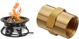 Outland Firebowl 863 Cypress Outdoor Portable Propane Gas Fire Pit With Carry - £188.62 GBP