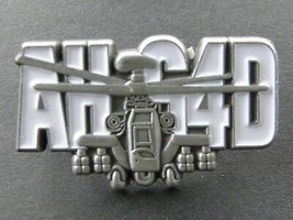 AH-64 Apache Attack Helo Lapel Pin Badge 1.25 Inches Helicopter - £4.40 GBP