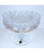 EXQUISITE WATERFORD CRYSTAL BEAUTIFULLY CUT 6&quot; x 7&quot; PEDESTAL COMPOTE/CAN... - $156.02 CAD
