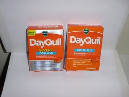 Vicks DayQuil Severe Cold &amp; Cold Flu- Flu &amp; Congestion - 40ct Total - Exp 9/25+ - $17.75