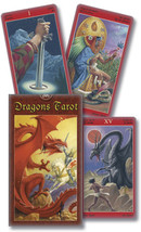 Dragons Tarot Deck Cards Wiccan Pagan New Sealed Rare OOP - £199.00 GBP