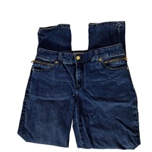 Chicos So Slimming Straight Leg Jeans Size 0.5 Regular 6 Dark Wash Denim... - $42.46