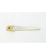 Craftsman Tool Wood Hand Saw 2-3/4&quot; Tie Clip Bar Clasp Dad Handyman Gift... - $19.23 CAD