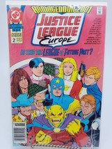 Justice League Europe Annual # 2 Vf Newsstand Dc Comics 1991 Demon Bat Lash Hex - £7.77 GBP