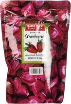 Trader Joe&#39;s Freeze Dried Strawberries 1.2 Oz Pack of 1 Unsweetend &amp; Uns... - £3.53 GBP