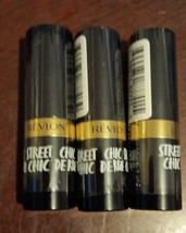 3 Revlon Super Lustrous Lipstick Street Chic Collection #043, #041 (Qq/22) - £22.33 GBP