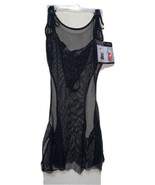 JUST SEXY LINGERIE Lace Babydoll Chemise SET BLACK SZ 3X NEW - $321.78 MXN