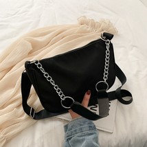 Women Vintage Black Bags Girls Crossbody Bags Black - £6.31 GBP