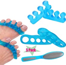 Premium Gel Toe Separators-Spacers &amp; Straighteners-Bunion Correctors-5 P... - £10.10 GBP