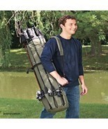 Fishing Rod Reel Case Storage Gear Tackle Bag Outdoor Travel Organizer Tool New - $49.54