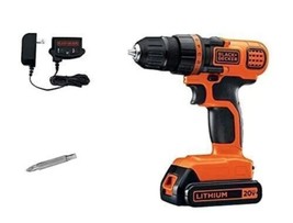 BLACK+DECKER 20V MAX Cordless Drill and Driver, 3/8 Inch, With LED Work ... - £54.75 GBP