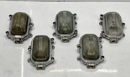 Marine Reclaim Old Ship Wall/Ceiling Vintage Aluminum Bulkhead Light Lot of 5 - $677.16