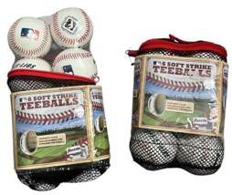 12 Soft Strike Teeballs Baseballs NEW Franklin Safety with Bag FREE SHIP... - $700.30 MXN