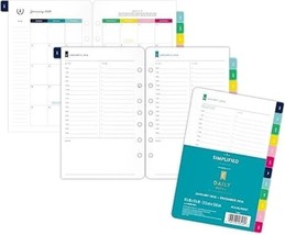 AT-A-GLANCE 2026 Planner Refill Simplified by Emily Ley, 5.5&quot; x 8.5&quot; (EL... - $45.53