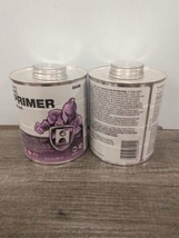 2 Cans (32 oz each) Oatey Hercules Purple PVC &amp; CPVC Primer Low Voc 866 ZB  - $34.99