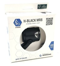 H-Black Mr8 Dynamo Led Head Light W/Brackets - $92.99