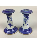 Robert Fishman Art Pottery Candlestick Holders - 5.25” - £12.03 GBP