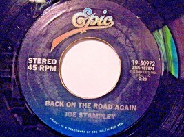 Joe Stampley-Back On The Road Again / I&#39;m Gonna Love You Back To -45rpm-1980-EX - £3.96 GBP