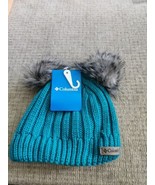 Columbia Youth Snow Problem II Beanie One Size Blue Faux Bear Ears ⛷️❄️NWT - $26.89 CAD