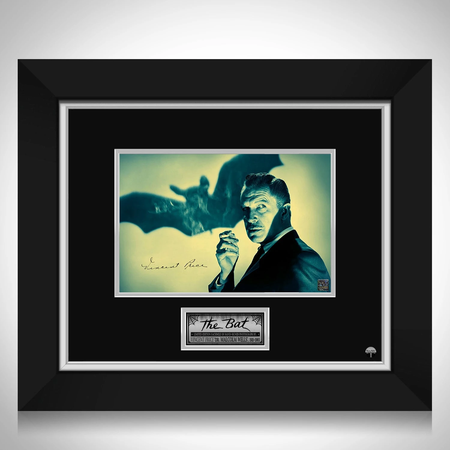 Vincent Price Photo Limited Signature Edition Studio Licensed Custom Frame - £160.99 GBP