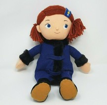 15" North American Bear Co 2012 Virginia Rag Doll Blue Stuffed Animal Plush Toy - $33.25