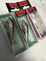 pack of 3 -Rapala HJ06GMN Husky Jerk 2 1/2&quot; 1/8 and F-5 Silver shiner - £24.99 GBP