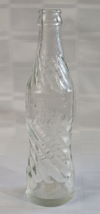 ANTIQUE WISHING WELL SODA CLEAR GLASS POP BOTTLE NATIONAL DRY VINTAGE 10... - $19.99