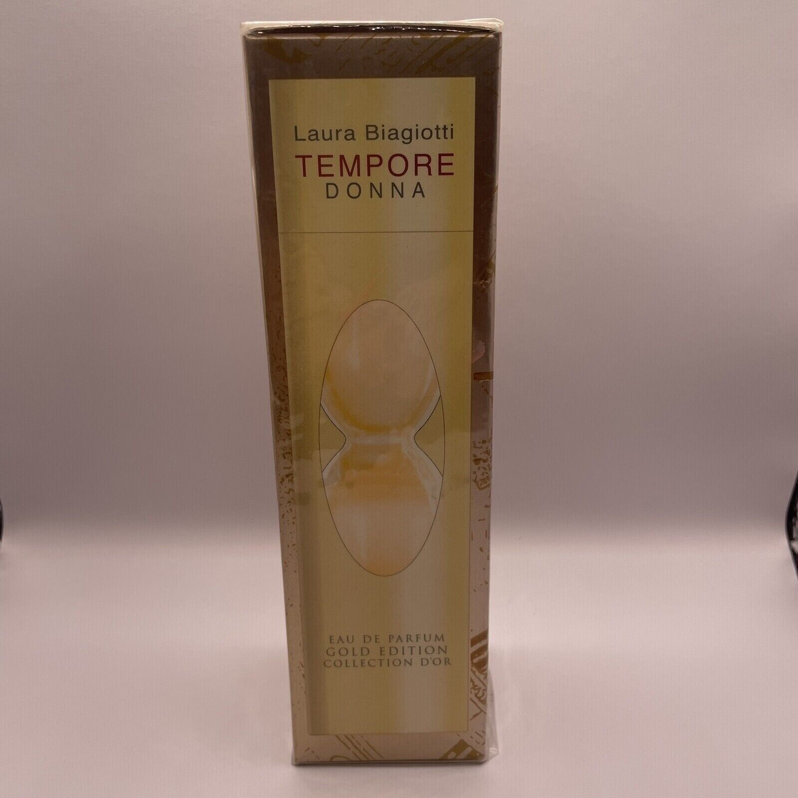 TEMPORE DONNA Laura Biagiotti EDP Spray 3.4 oz  Spray GOLD EDITION - SEALED Rare - $128.00