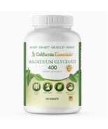 California Essentials Magnesium Glycinate 400 Supplement - $328.54 MXN