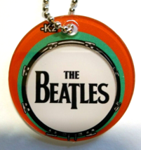 The Beatles Pinball Machine Keychain Drum Head Rock And Roll Music Original - $17.58