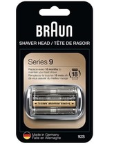 Braun Shaver Replacement Head 92S Silver Compatible with Braun Series 9 Shavers - $158.28