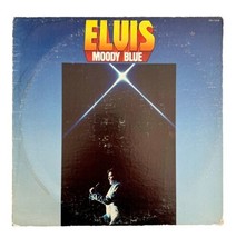 Elvis Presley Moody Blue Colored Blue Vinyl 1977 Vintage Record 33 12&quot; VRE5 - £32.47 GBP
