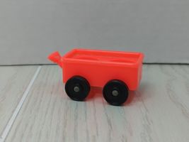 Fisher Price Little People Sesame street Clubhouse red wagon vintage - $6.92