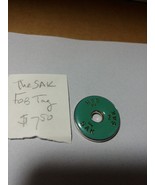 The SAK FOB Donut Enamel Silver Green - $10.25 CAD