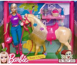 Barbie and Tawny the Horse Playset V5721 by Mattel - £39.83 GBP