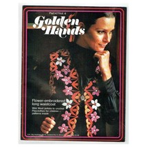 Golden Hands Magazine Part 47 Vol.4 mbox369 Flower-embroidered Waistcoat - £3.12 GBP