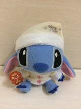 Disney Stitch and Ginger Bread Plush Doll, Keychain. Christmas Theme. RA... - £15.94 GBP