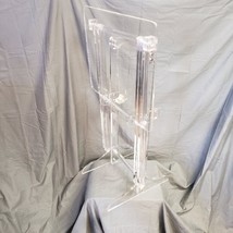 Clear acrylic stand for TV tray tables - $109.00