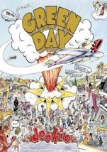 Green Day Dookie Flag Cloth Poster Banner Cd Punk Rock - £15.73 GBP